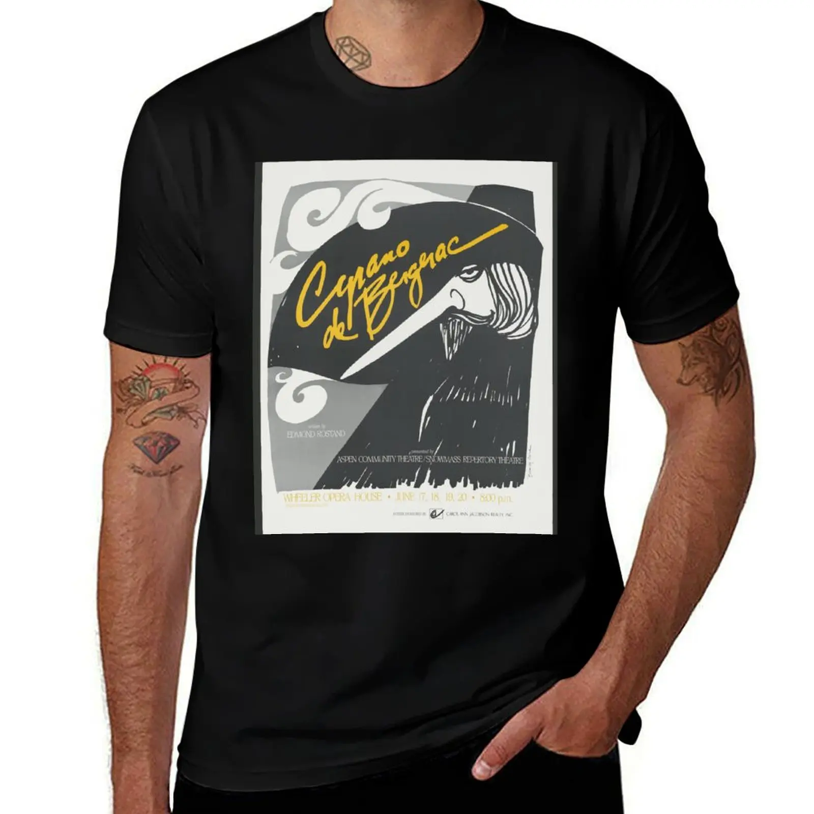 Cyrano de Bergerac T-Shirt man t shirts graphic printed t shirts for man anime t shirts oversize T-Shirt
Cyrano de Bergerac T-Shirt man t shirts graphic printed t shirts for man anime t shirts oversize T-Shirt