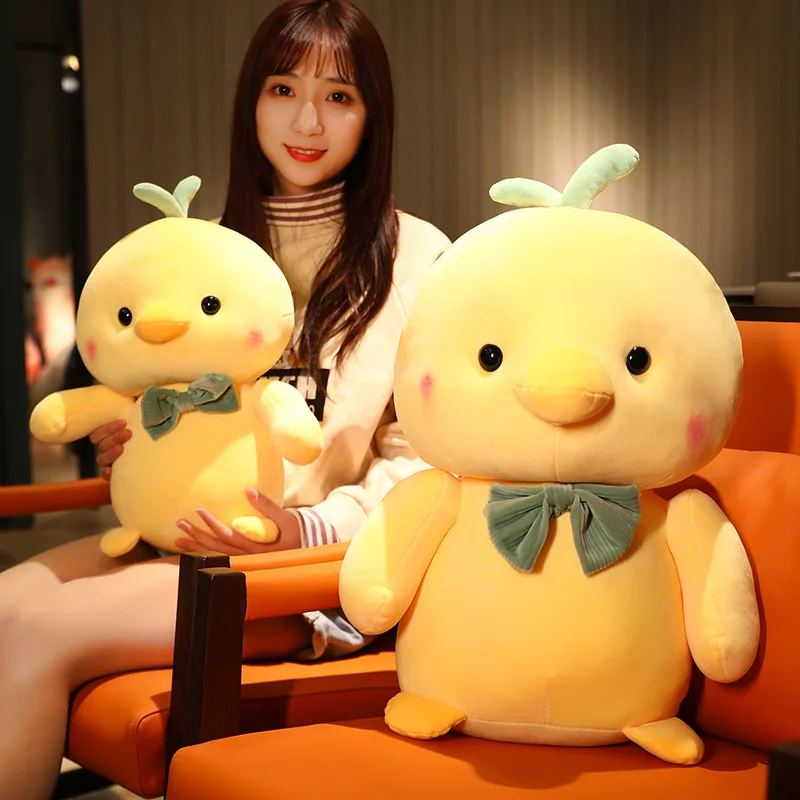 Creative Plush Toy Lovely Bowtie Chick Soft Doll New Design Yellow Chick Kids Toy Throw Pillow Hug Pillow Birthday Gift w1469
Creative Plush Toy Lovely Bowtie Chick Soft Doll New Design Yellow Chick Kids Toy Throw Pillow Hug Pillow Birthday Gift w1469