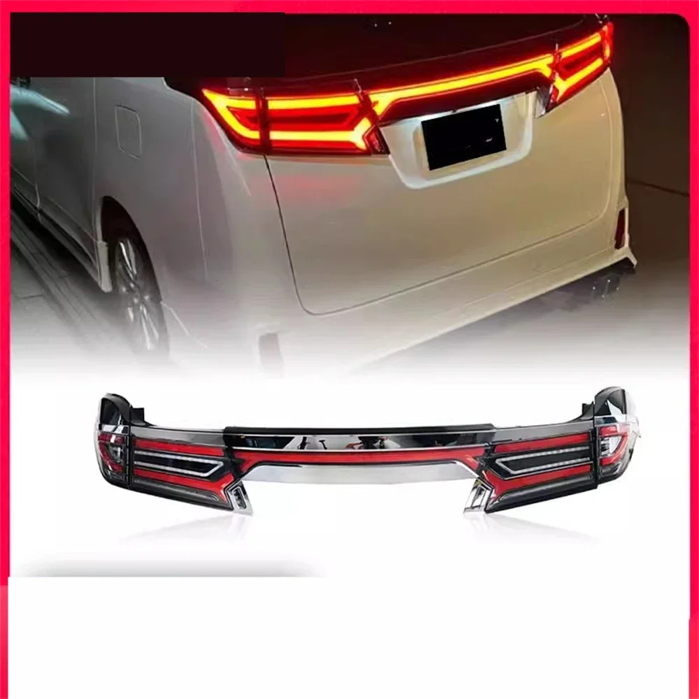 Автомобильный светодиодный задний фонарь в сборе для 15-23 Toyota Alphard, задний фонарь, указатель поворота, тормоз, задний ход
Автомобильный светодиодный задний фонарь в сборе для 15-23 Toyota Alphard, задний фонарь, указатель поворота, тормоз, задний ход