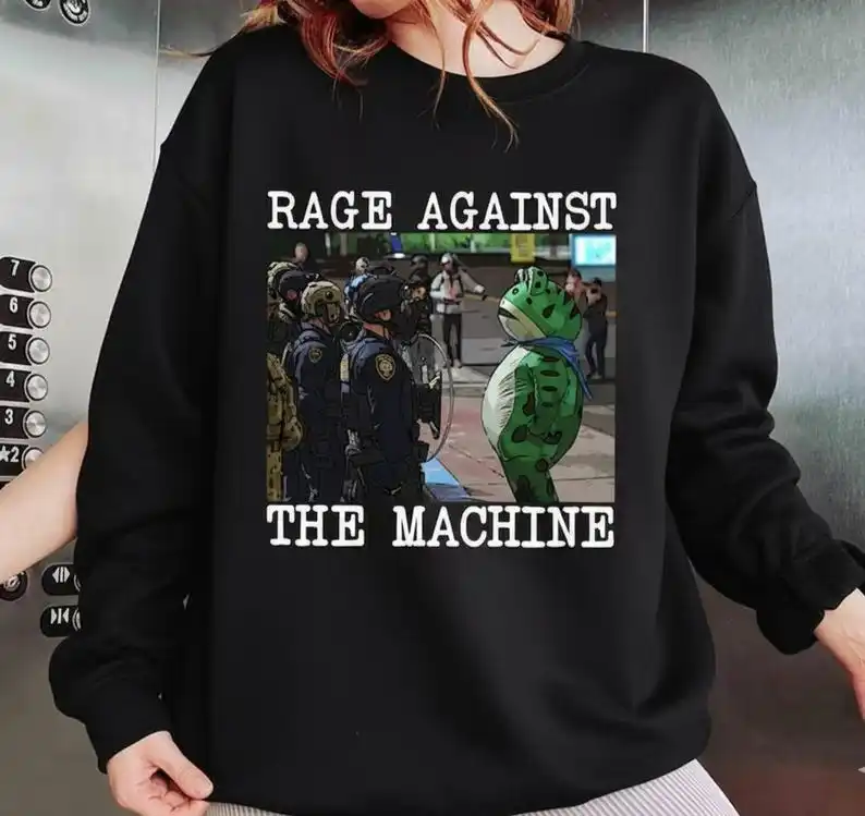 Толстовка Portland Frog Protest для женщин и мужчин, активист, сопротивление ICE, политическая осведомленность, уличная одежда, подарок, пуловер с длинными рукавами
Толстовка Portland Frog Protest для женщин и мужчин, активист, сопротивление ICE, политическая осведомленность, уличная одежда, подарок, пуловер с длинными рукавами