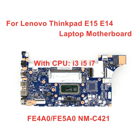 NM-C421 материнская плата для ноутбука Lenovo Thinkpad E14 E15 CPU: I3 I5 I7 10-го поколения UMA FRU 5B20S72227 100% ТЕСТ ОК
NM-C421 материнская плата для ноутбука Lenovo Thinkpad E14 E15 CPU: I3 I5 I7 10-го поколения UMA FRU 5B20S72227 100% ТЕСТ ОК
