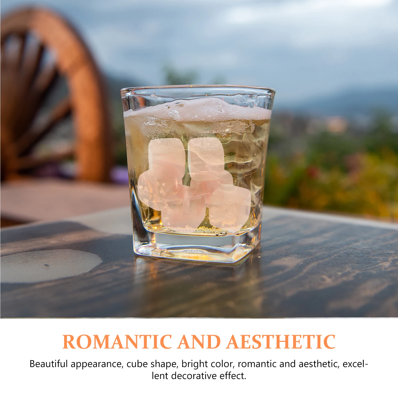6 pcs Pink Crystal Ice Cubes 0 8 Inch Reusable Quartz Stones for Drinks Set Beverage Cooling Whiskey Accessories Gift
6 pcs Pink Crystal Ice Cubes 0 8 Inch Reusable Quartz Stones for Drinks Set Beverage Cooling Whiskey Accessories Gift