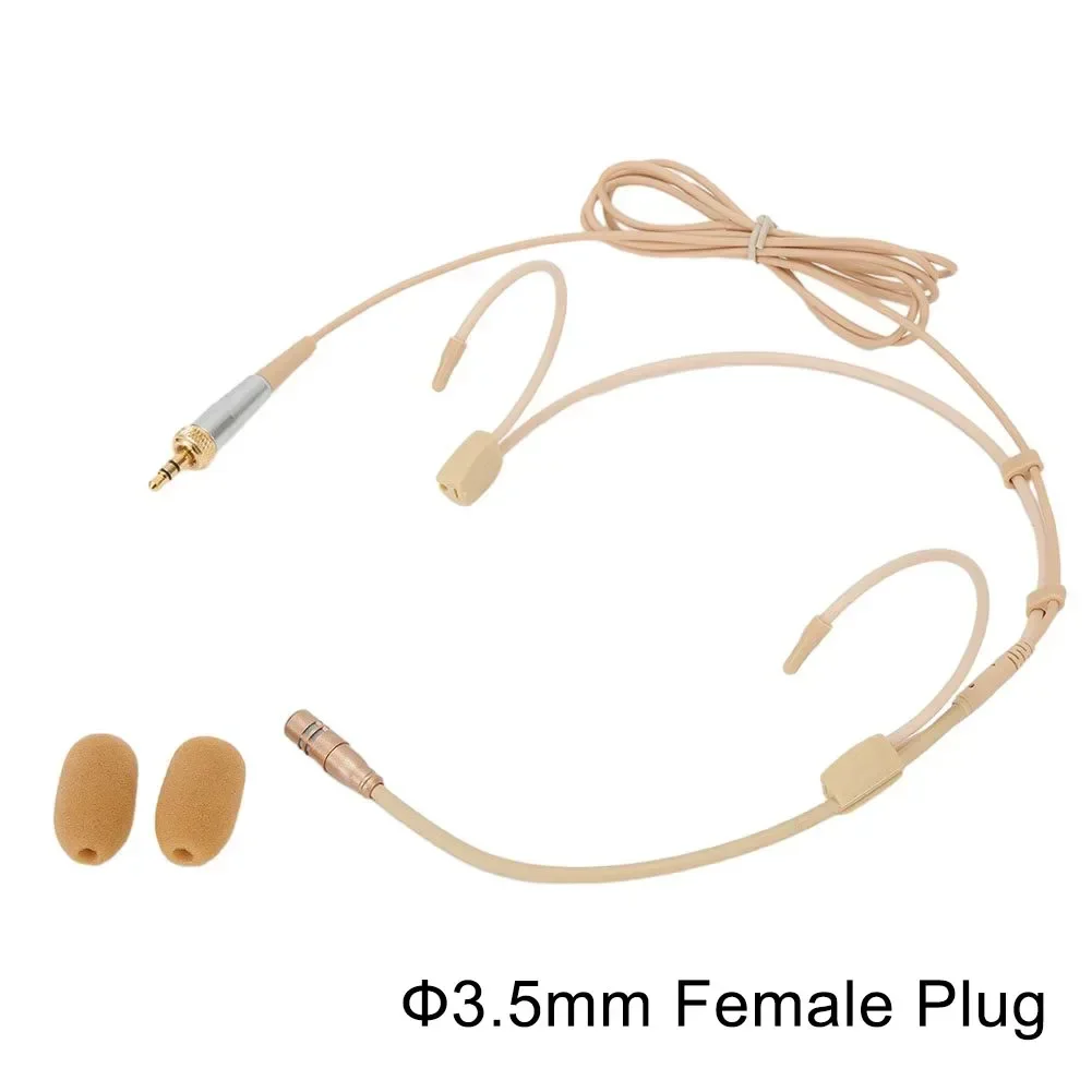 Cardioid Earhook Headworn Headset Microphone 3.5mm Male 3.5mm Female Pug 3pin 4pin XLR Connector For Shure Wireless
Cardioid Earhook Headworn Headset Microphone 3.5mm Male 3.5mm Female Pug 3pin 4pin XLR Connector For Shure Wireless
