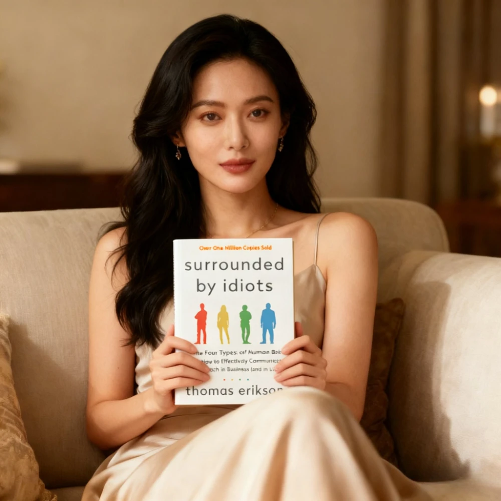 Surrounded By Idiots The Four Types of Human Behavior By Thomas Erikson English Book Bestseller Novel
Surrounded By Idiots The Four Types of Human Behavior By Thomas Erikson English Book Bestseller Novel