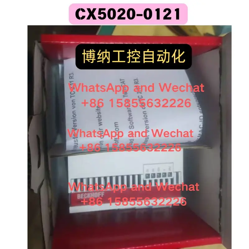 brand new and used CX5020-0121 PLC controller Functional test OK Fast Shipping
brand new and used CX5020-0121 PLC controller Functional test OK Fast Shipping
