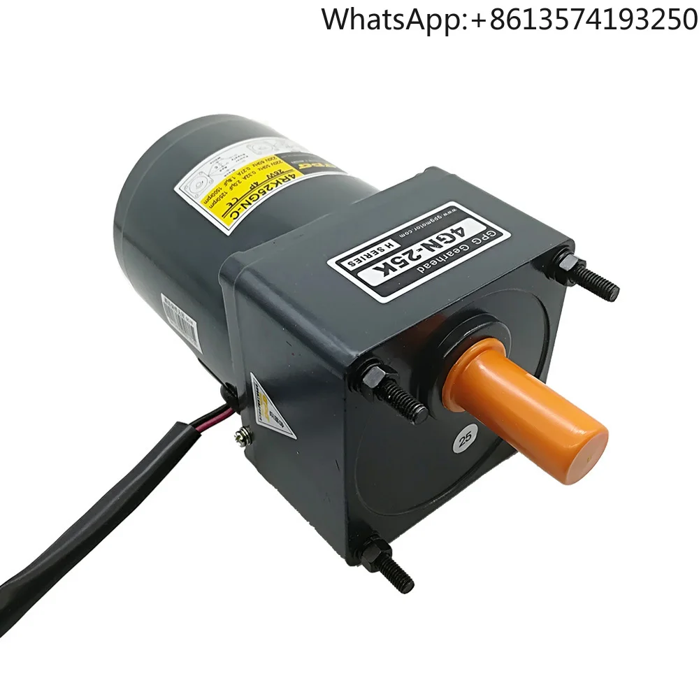 Gear Head Motor 220V 25W 10mm Shaft Motor with Gear 4RK25GN-C 4GN-25K
Gear Head Motor 220V 25W 10mm Shaft Motor with Gear 4RK25GN-C 4GN-25K