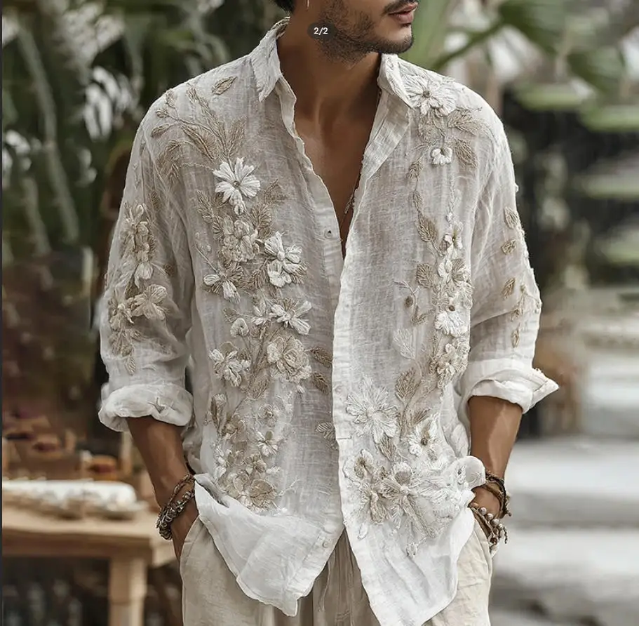 Vintage-style 3D Print Shirts For Men Spring Summer Long Sleeve lapel Casual Versatile Tops Fashion Trendy Shirts Streetwear
Vintage-style 3D Print Shirts For Men Spring Summer Long Sleeve lapel Casual Versatile Tops Fashion Trendy Shirts Streetwear