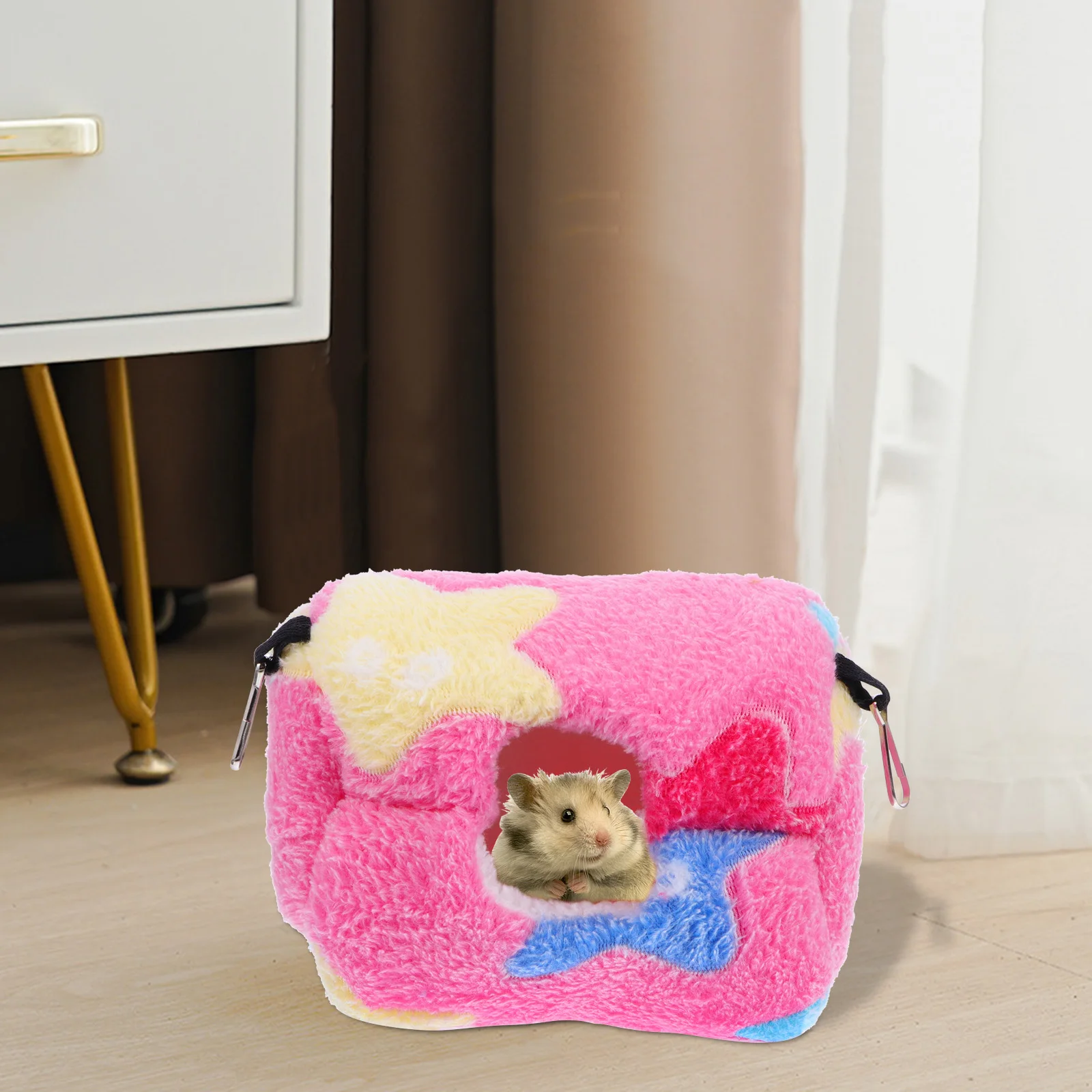 1pc Cage Winter Thickened Pet Warm Hammock Pet Bed For Hamster Rat Small Pets Cozy Hanging Hamster Hammock Swing Bed
1pc Cage Winter Thickened Pet Warm Hammock Pet Bed For Hamster Rat Small Pets Cozy Hanging Hamster Hammock Swing Bed