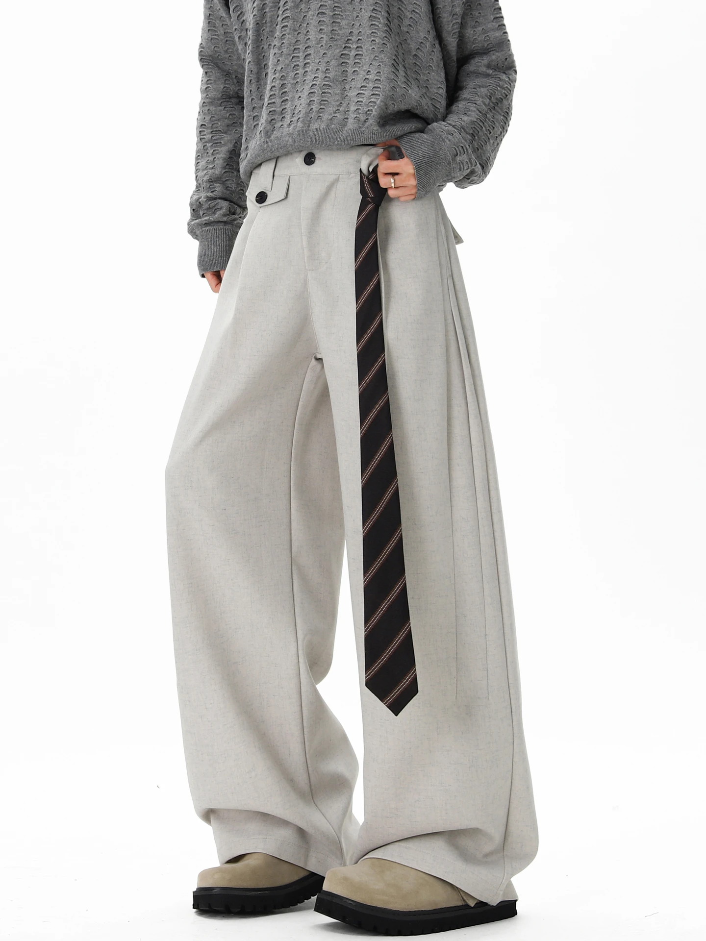 Мужские повседневные брюки в стиле ретро, свободного кроя, прямые, широкие, унисекс
Мужские повседневные брюки в стиле ретро, свободного кроя, прямые, широкие, унисекс