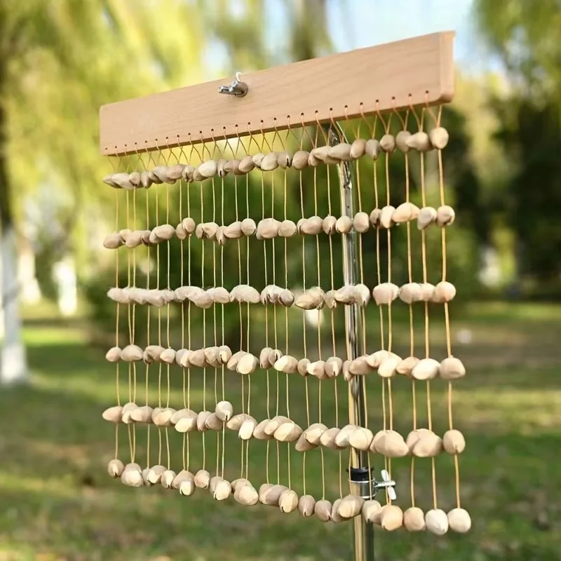 Natural Nut Shell Sound Beam Meditation Wind Chimes Bell Sound Healing Yoga Chakras Hand Bells Relaxation Percussion Instrument
Natural Nut Shell Sound Beam Meditation Wind Chimes Bell Sound Healing Yoga Chakras Hand Bells Relaxation Percussion Instrument