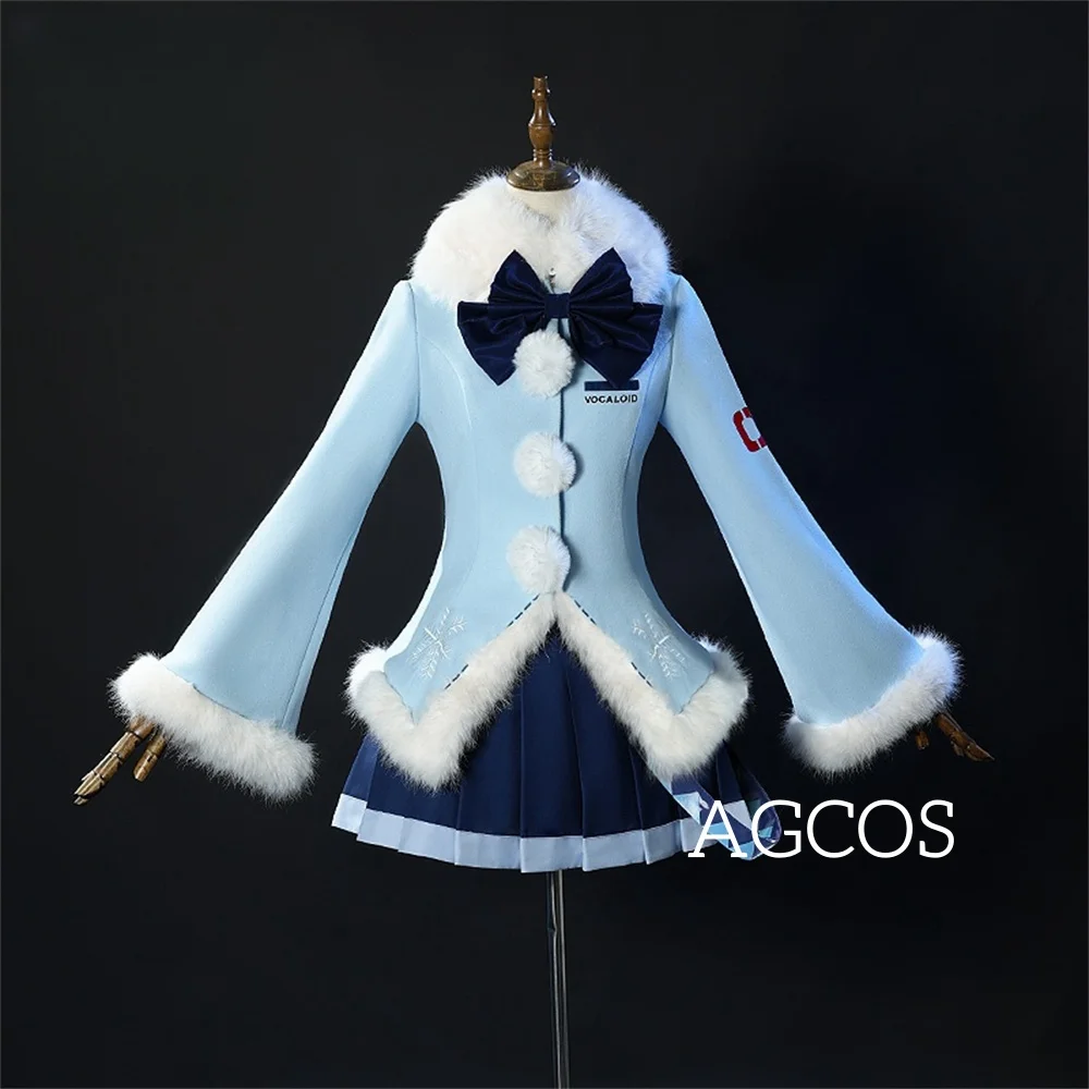 AGCOS 2012 Snow Mikku Cosplay Costume Mikuu Lovely Daily Suits Christmas Uniforms Sets Mikuu Costumes Cosplay
AGCOS 2012 Snow Mikku Cosplay Costume Mikuu Lovely Daily Suits Christmas Uniforms Sets Mikuu Costumes Cosplay