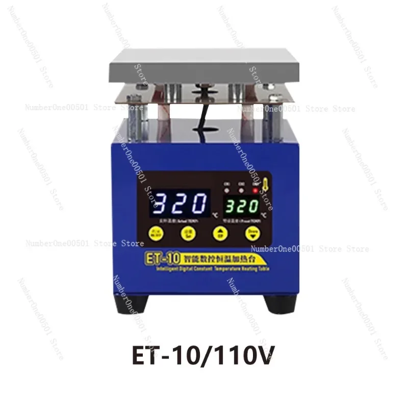 ET-10 Heating Station Electronic Hot Plate Table Preheating Platform for BGA PCB SMD Phone LCD Touch Screen Repair
ET-10 Heating Station Electronic Hot Plate Table Preheating Platform for BGA PCB SMD Phone LCD Touch Screen Repair