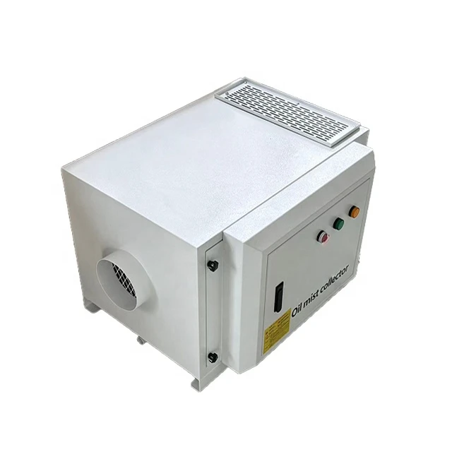 Oil Mist Collector New Design Electrostatic Collector Large Air Volume for Pure Oil Cutting Waste Purification
Oil Mist Collector New Design Electrostatic Collector Large Air Volume for Pure Oil Cutting Waste Purification