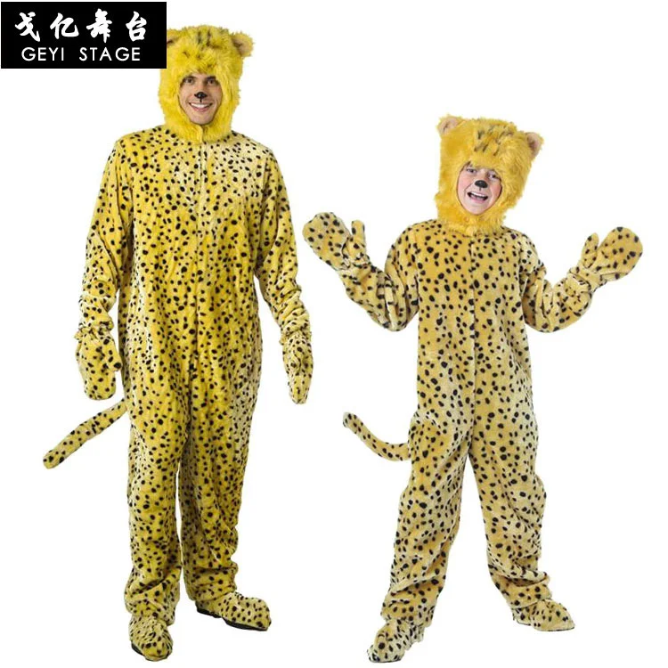 Kids Adult Animal Wild Leopard cheetah Costume for Boys Men Fantasy Jumpsuit Disfraz Halloween Carnival Party Costumes
Kids Adult Animal Wild Leopard cheetah Costume for Boys Men Fantasy Jumpsuit Disfraz Halloween Carnival Party Costumes