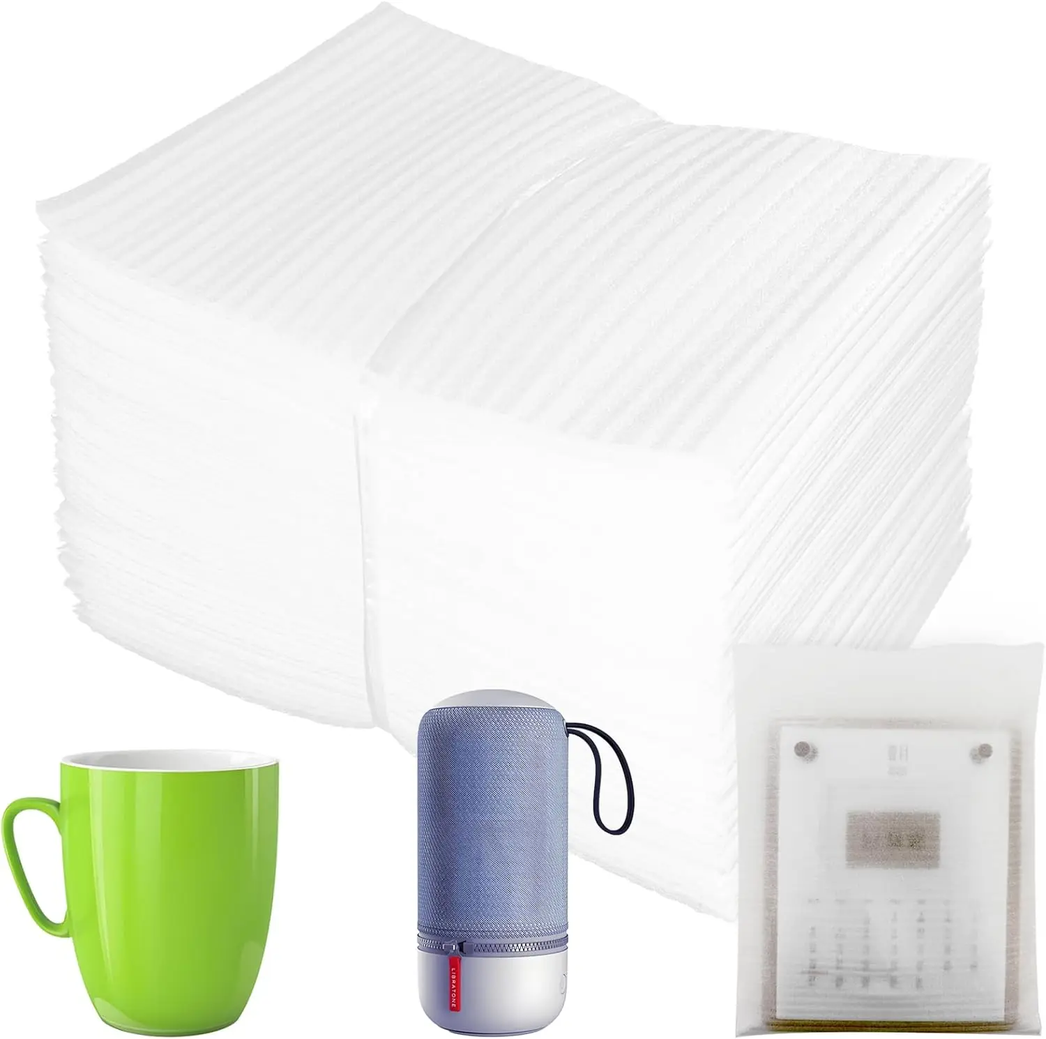 50Pcs 8x10 Inch Cushion Foam Pouches for Moving, Protect Fragile Items, Packing Supplies for Dishes & Mugs
50Pcs 8x10 Inch Cushion Foam Pouches for Moving, Protect Fragile Items, Packing Supplies for Dishes & Mugs