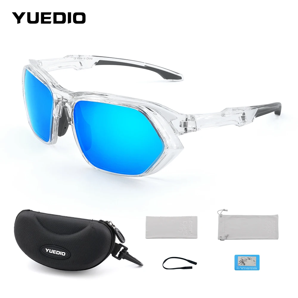 YUEDIO 2025 Outdoor Sports Sunglasses - Lightweight TR Frame + Polarized Lens Windproof and Ultraviolet Protection
YUEDIO 2025 Outdoor Sports Sunglasses - Lightweight TR Frame + Polarized Lens Windproof and Ultraviolet Protection