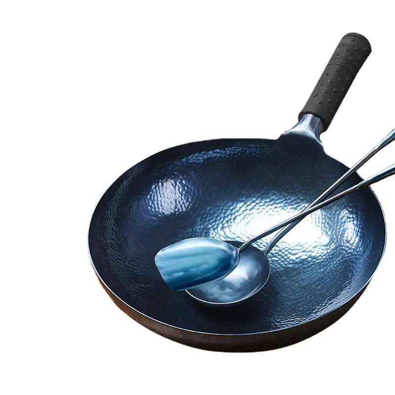 Handmade Wok and Frying Pan Chinese Traditional wok 1.8 mm Thicknes Non-stick Wok No Coating Multipurpose Kitchen Woks
Handmade Wok and Frying Pan Chinese Traditional wok 1.8 mm Thicknes Non-stick Wok No Coating Multipurpose Kitchen Woks