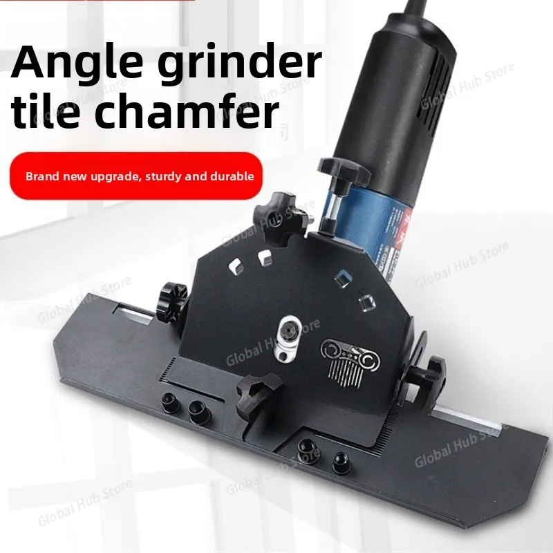 Aluminum Alloy Angle Grinder Chamfer Bracket Screw Installation Multifunctional 45° Chamferer Utility Tool 115/125 Angle Grinder
Aluminum Alloy Angle Grinder Chamfer Bracket Screw Installation Multifunctional 45° Chamferer Utility Tool 115/125 Angle Grinder