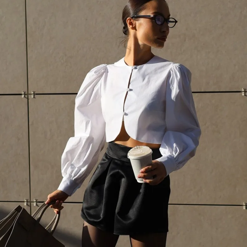 Tsiisd Commute Fashion T-Shirt Women's Crop Top Premium Fashion Patchwork Casual Elegant Office Lady Blouse Female Tees 2026 New
Tsiisd Commute Fashion T-Shirt Women's Crop Top Premium Fashion Patchwork Casual Elegant Office Lady Blouse Female Tees 2026 New
