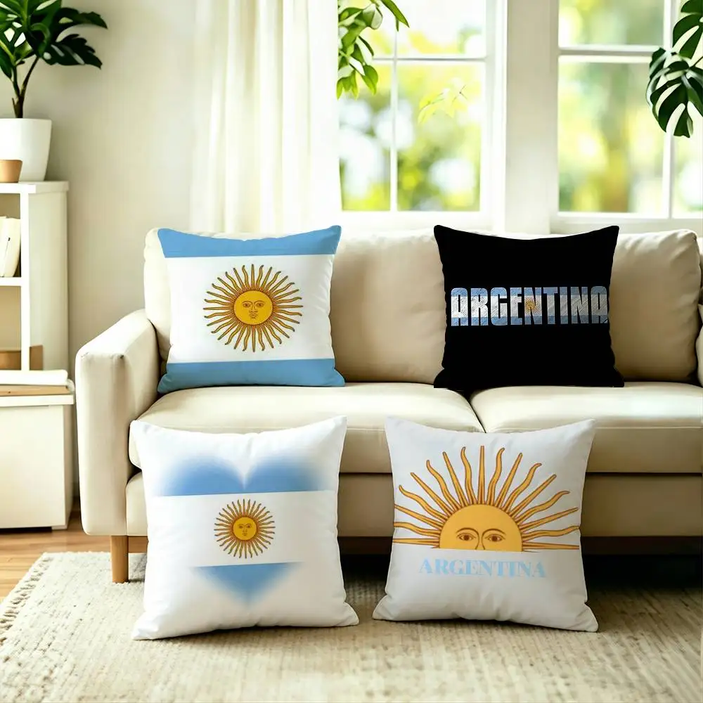 The Argentina Eagles Flag Square Double-Sided printed Pillow Case Bedroom Bedside Pillow Sofa Cushion Cover
The Argentina Eagles Flag Square Double-Sided printed Pillow Case Bedroom Bedside Pillow Sofa Cushion Cover