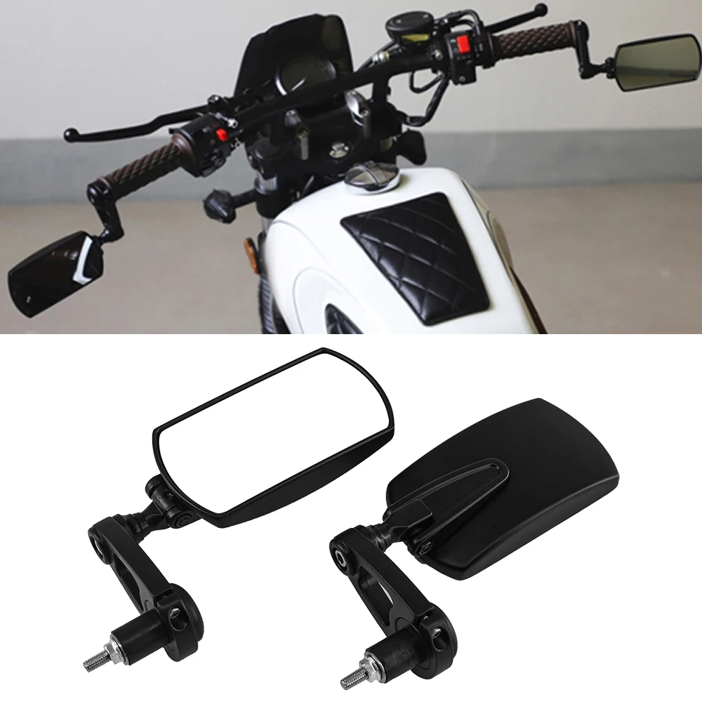 For Suzuki Honda Kawasaki Yamaha Ducati Street Motorcycle Side Mirrors Universal 7/8'' 22mm Handlebar Bar End Rearview Mirror
For Suzuki Honda Kawasaki Yamaha Ducati Street Motorcycle Side Mirrors Universal 7/8'' 22mm Handlebar Bar End Rearview Mirror