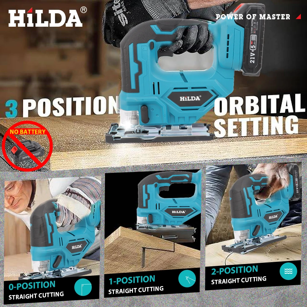 Suitable for Makita Batteries Cordless Jigsaw Power Perfect For Carpentry DIY And Woodworking Projects Portable and Efficient
Suitable for Makita Batteries Cordless Jigsaw Power Perfect For Carpentry DIY And Woodworking Projects Portable and Efficient