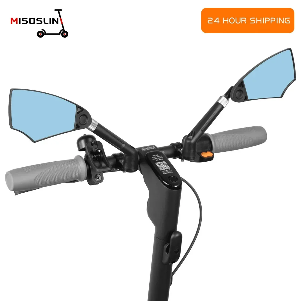 Handlebar Rear View Mirrors For Ninebot F20 F30 F40 E-Scooter Adjustable Rotate Anti-glare Rearview Mirror for Xiaomi Parts
Handlebar Rear View Mirrors For Ninebot F20 F30 F40 E-Scooter Adjustable Rotate Anti-glare Rearview Mirror for Xiaomi Parts