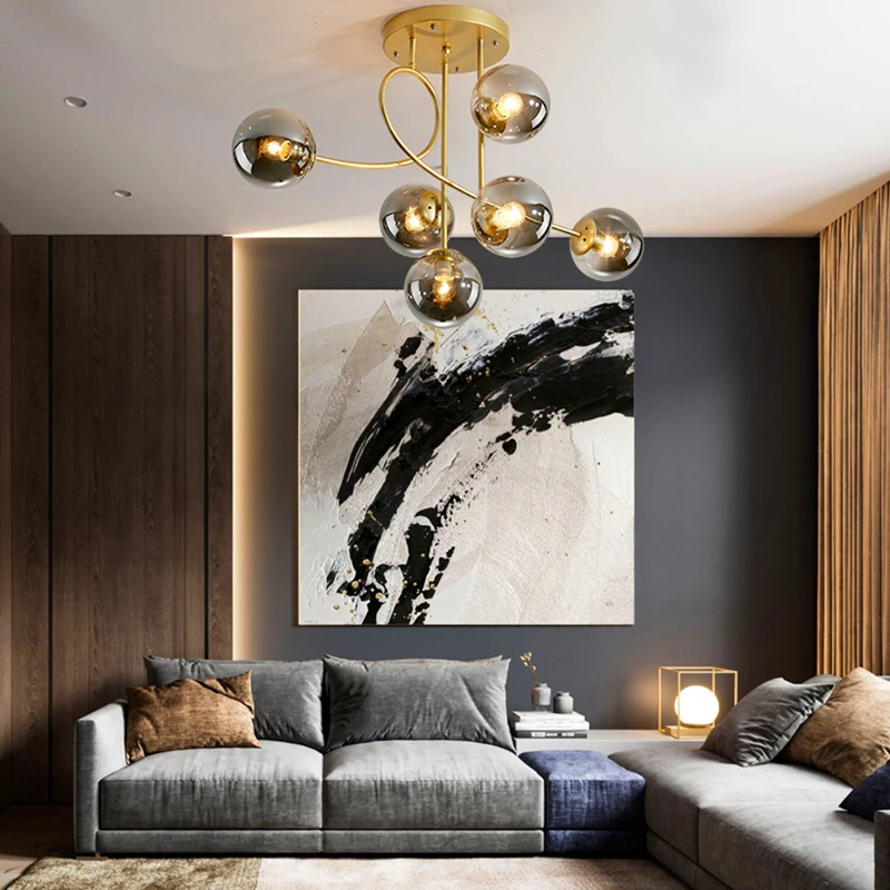 Nordic Black Gold Glass Ball E27 LED Pendant Chandelier Luxury For Living Room Kitchen Restaurant Bedroom Hanging Lamp Fixtures
Nordic Black Gold Glass Ball E27 LED Pendant Chandelier Luxury For Living Room Kitchen Restaurant Bedroom Hanging Lamp Fixtures