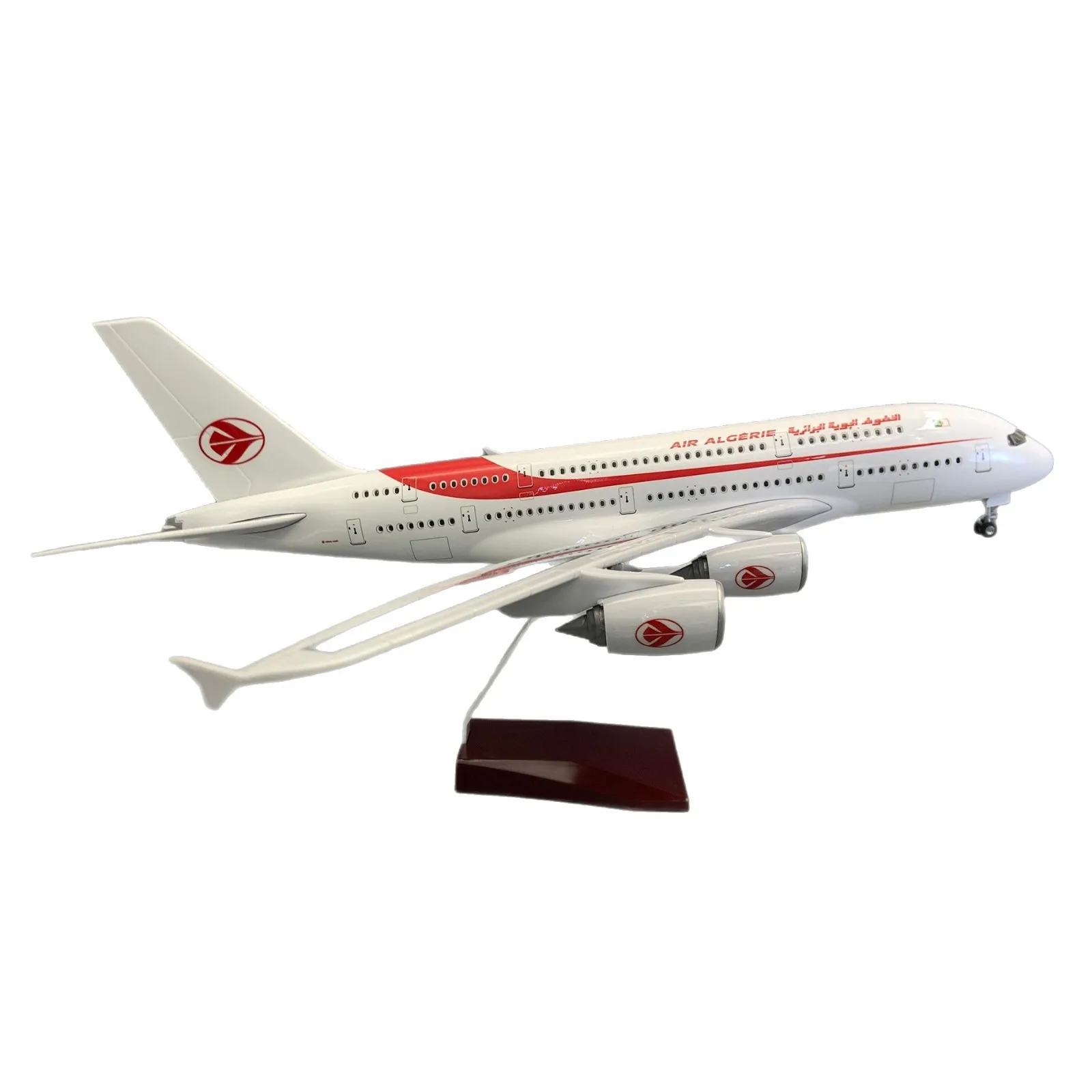 47CM Scale Plane A380 Air Algerie Airlines Airways Resin Aircraft Diecast Model Airplane with Light Collection Display Gifts
47CM Scale Plane A380 Air Algerie Airlines Airways Resin Aircraft Diecast Model Airplane with Light Collection Display Gifts
