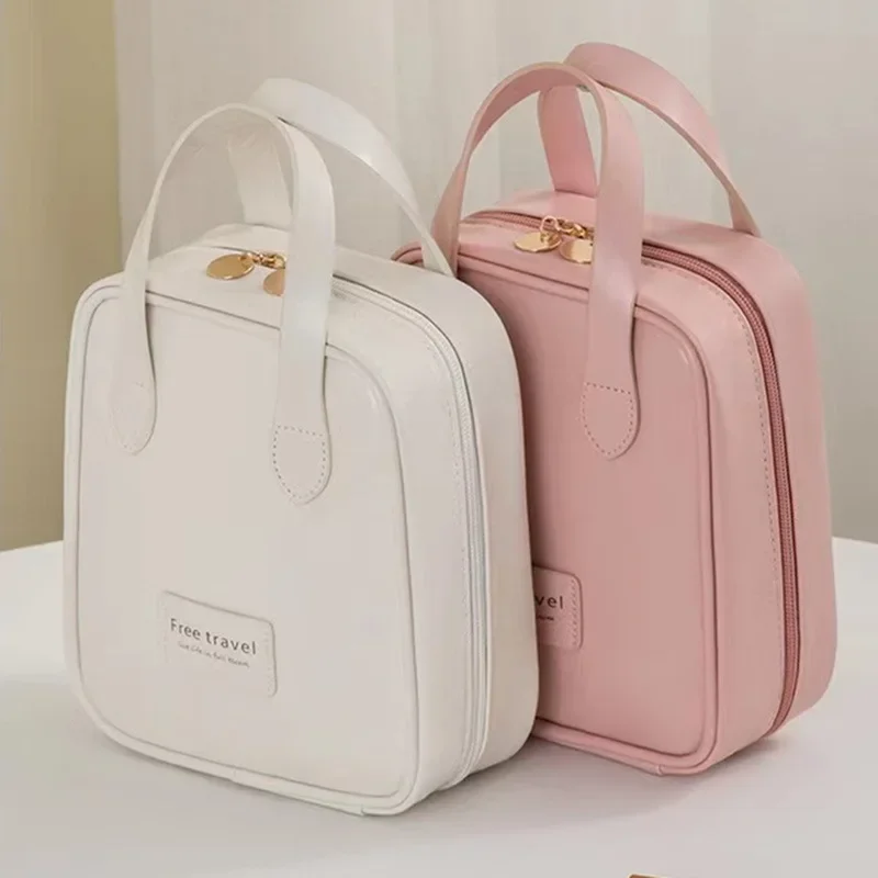 New womens fashion Shell portable makeup bag large-capacity PU leather waterproof cosmetic bag travel wash cosmetic bag Jewelry
New womens fashion Shell portable makeup bag large-capacity PU leather waterproof cosmetic bag travel wash cosmetic bag Jewelry