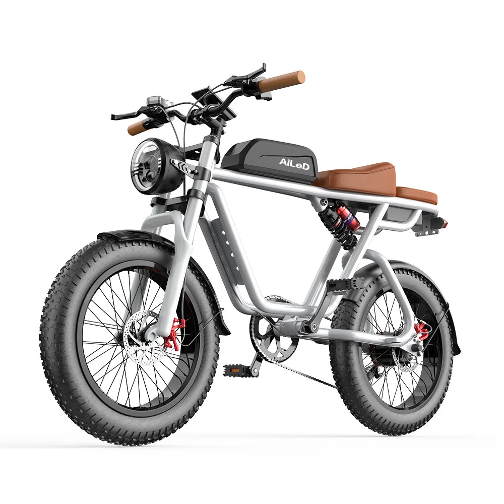 48V 20Ah Electric Mountain Bike 250W 1000W Motor Electric Hybrid Bike Fat Tire Electric Fatbike Extremely Long Battery Life
48V 20Ah Electric Mountain Bike 250W 1000W Motor Electric Hybrid Bike Fat Tire Electric Fatbike Extremely Long Battery Life