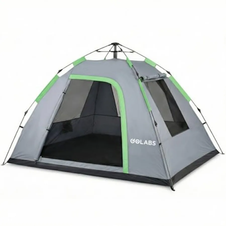 Pop Up Camping Tent for/3/4, 1-Min Setup by Pre-Attached Pole, 4 Side Meshand Door for View/Airflow, CT2 Instant Canopy Tent wi
Pop Up Camping Tent for/3/4, 1-Min Setup by Pre-Attached Pole, 4 Side Meshand Door for View/Airflow, CT2 Instant Canopy Tent wi