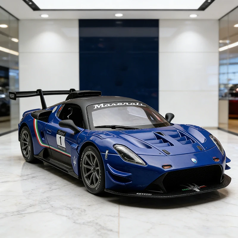 1:24 Maseratis GT2 Supercar, легкосплавный автомобиль, литье под давлением и игрушечный транспорт, модель автомобиля, миниатюрная масштабная модель автомобиля для детей
1:24 Maseratis GT2 Supercar, легкосплавный автомобиль, литье под давлением и игрушечный транспорт, модель автомобиля, миниатюрная масштабная модель автомобиля для детей