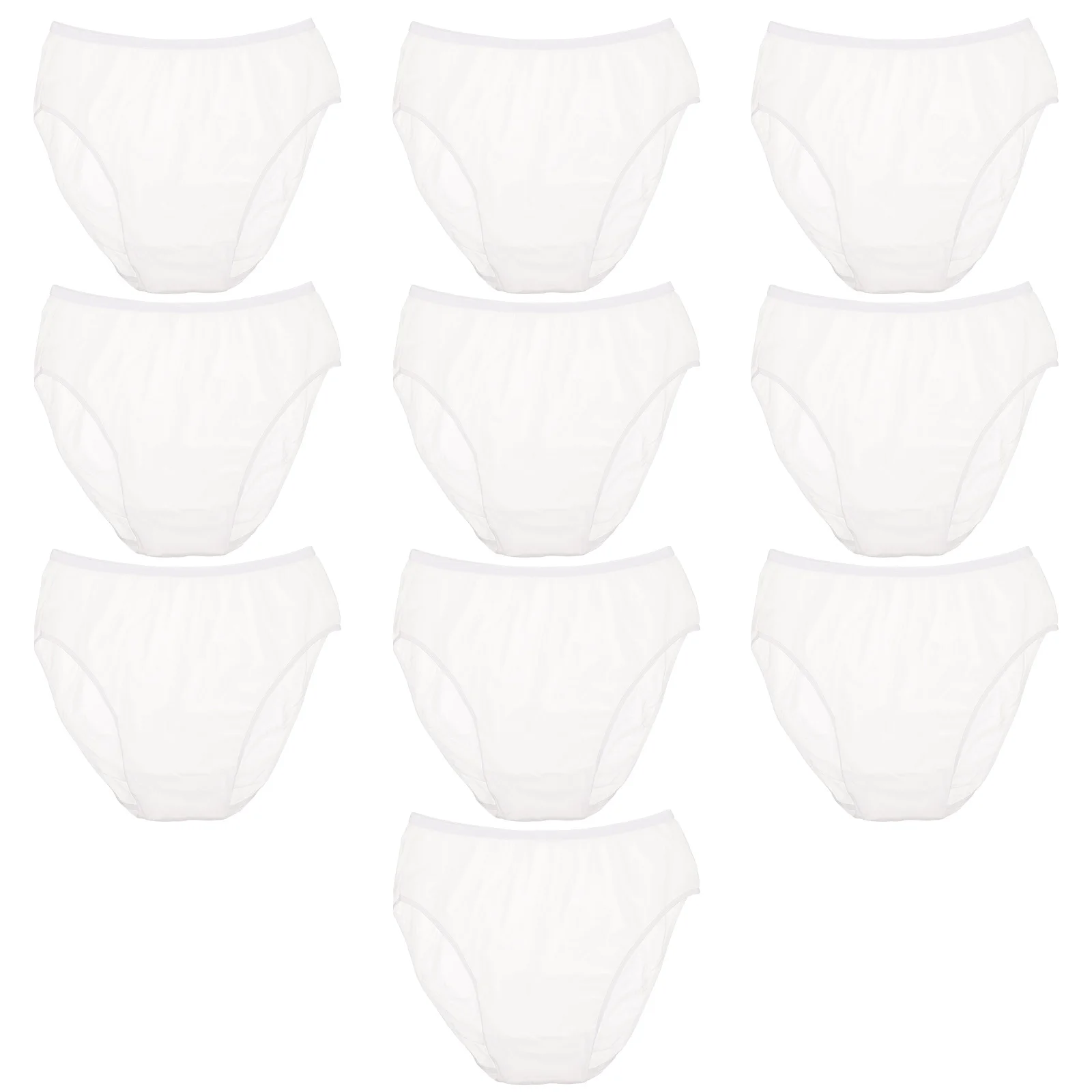 10 Pcs Disposable Underwear Pure Cotton Mens Briefs White One Size Travel Protective Lightweight Portable Single Use Adult
10 Pcs Disposable Underwear Pure Cotton Mens Briefs White One Size Travel Protective Lightweight Portable Single Use Adult