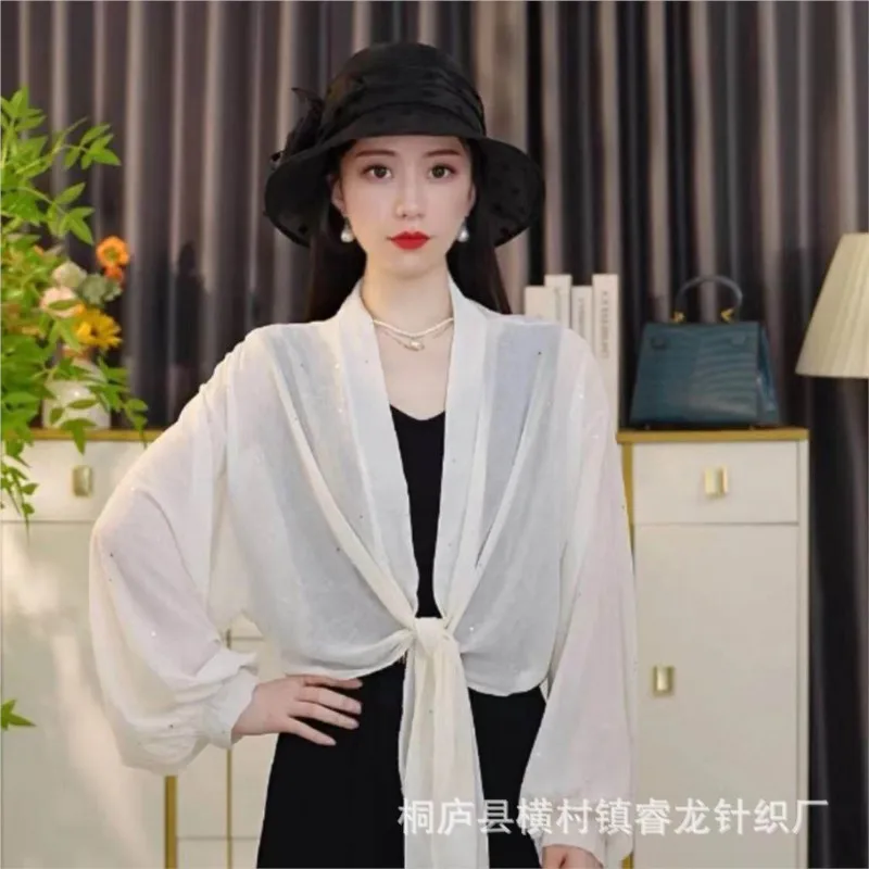 2026 Summer Fashion, versatile, elegant, air-conditioned, sun-protective, beach, starry sky, sun-protective shawl, black top
2026 Summer Fashion, versatile, elegant, air-conditioned, sun-protective, beach, starry sky, sun-protective shawl, black top