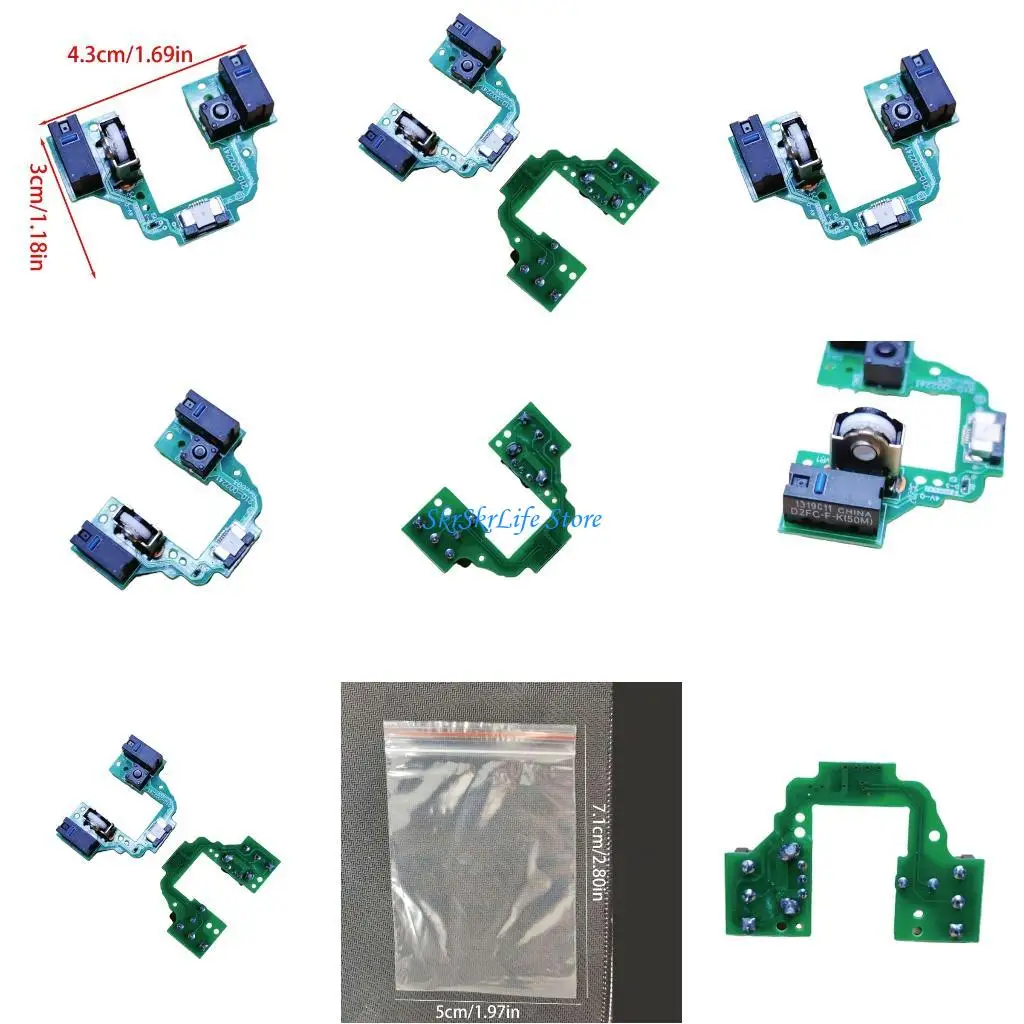 E65E for GProX Superlight GPXS Mouse Button Board Upper Mainboard
E65E for GProX Superlight GPXS Mouse Button Board Upper Mainboard