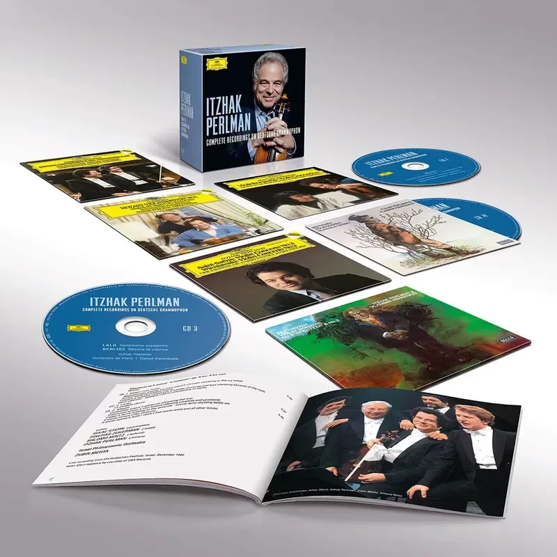 European Version Itzhak Perlman on DG Complete Recording CD for Violin Classical Music for DG
European Version Itzhak Perlman on DG Complete Recording CD for Violin Classical Music for DG