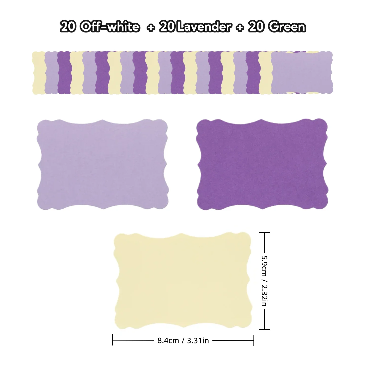 Clearance! 60PCS Vintage Serene Soothing 3 Colors Small Cards, New Year Christmas Greeting Cards Wedding Party Invitation Cards
Clearance! 60PCS Vintage Serene Soothing 3 Colors Small Cards, New Year Christmas Greeting Cards Wedding Party Invitation Cards