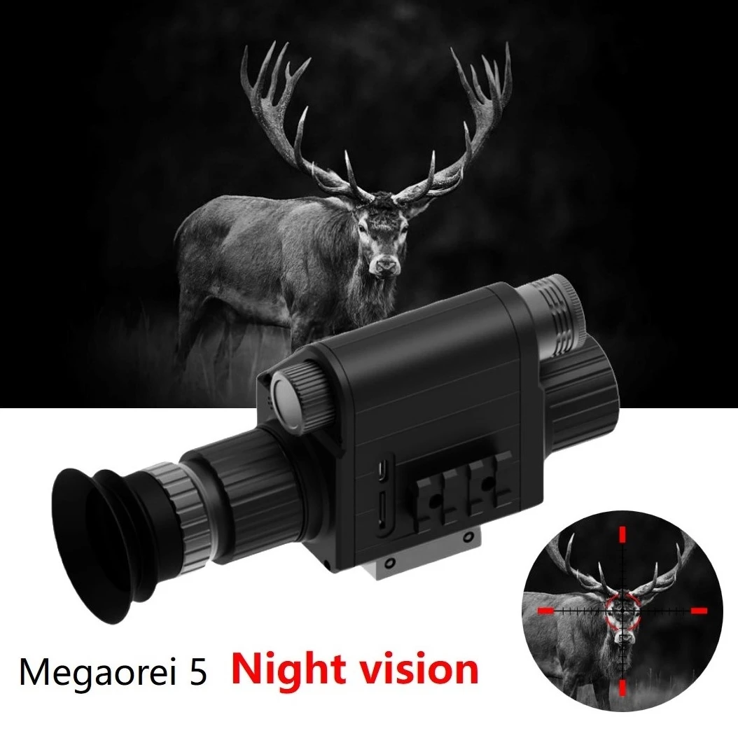 Megaorei M5 Night Vision telescopic sights to hunt Infrared photographic camera HD1080P Monocular Rifle Scope laser for hunting
Megaorei M5 Night Vision telescopic sights to hunt Infrared photographic camera HD1080P Monocular Rifle Scope laser for hunting