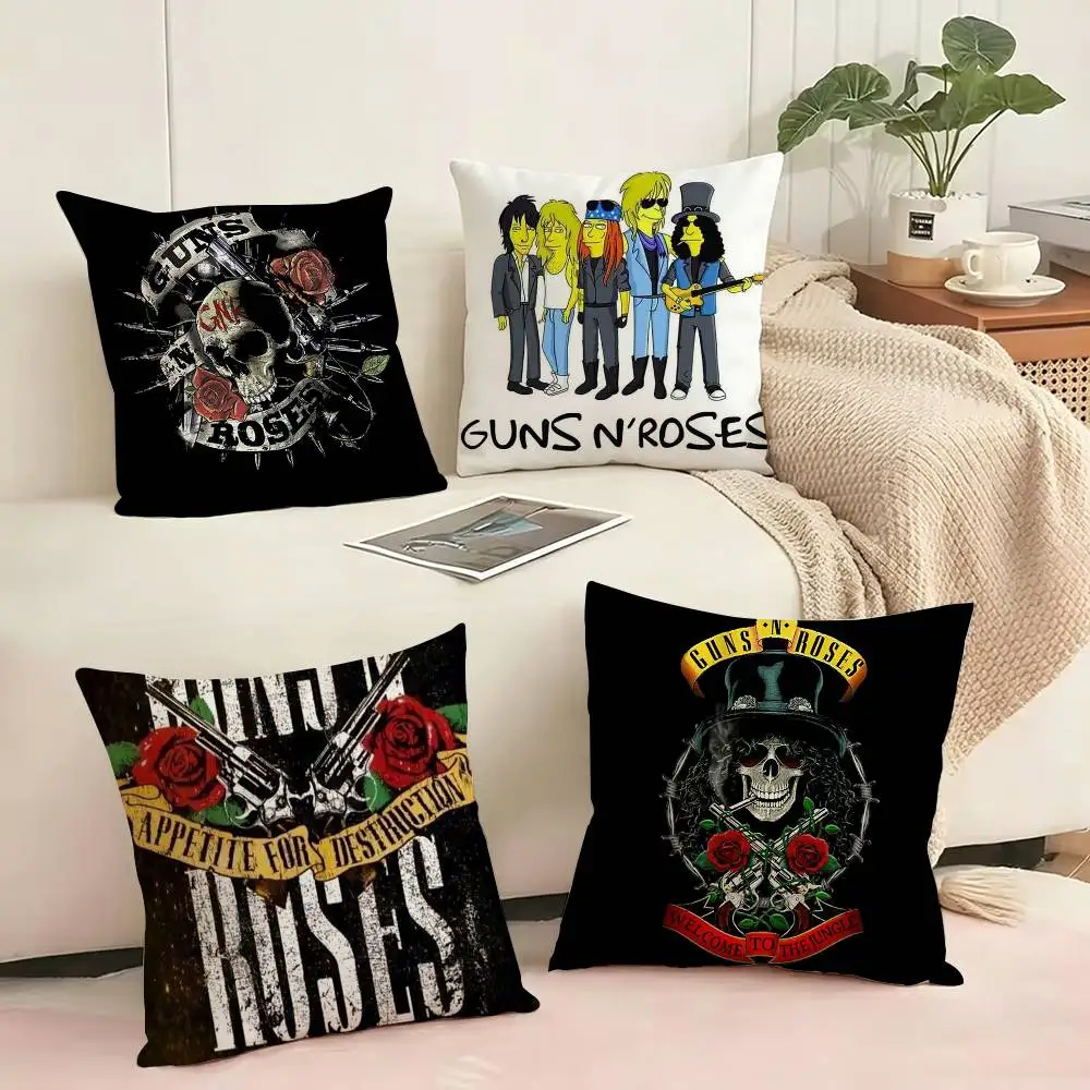 Rock Music Band G-Guns Pillow Case Square Double-Sided Sofa Cushion Cover Bedroom Bedside Pillow Gift
Rock Music Band G-Guns Pillow Case Square Double-Sided Sofa Cushion Cover Bedroom Bedside Pillow Gift