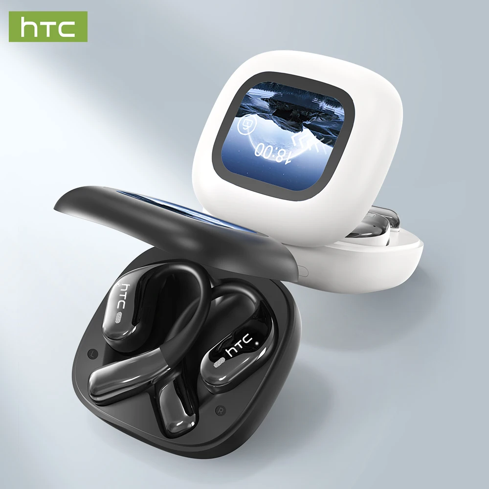 HTC NE77 Wireless Bluetooth Headphones HD LCD display 39hour battery life clear panoramic surround sound Earbuds f sports Travel
HTC NE77 Wireless Bluetooth Headphones HD LCD display 39hour battery life clear panoramic surround sound Earbuds f sports Travel