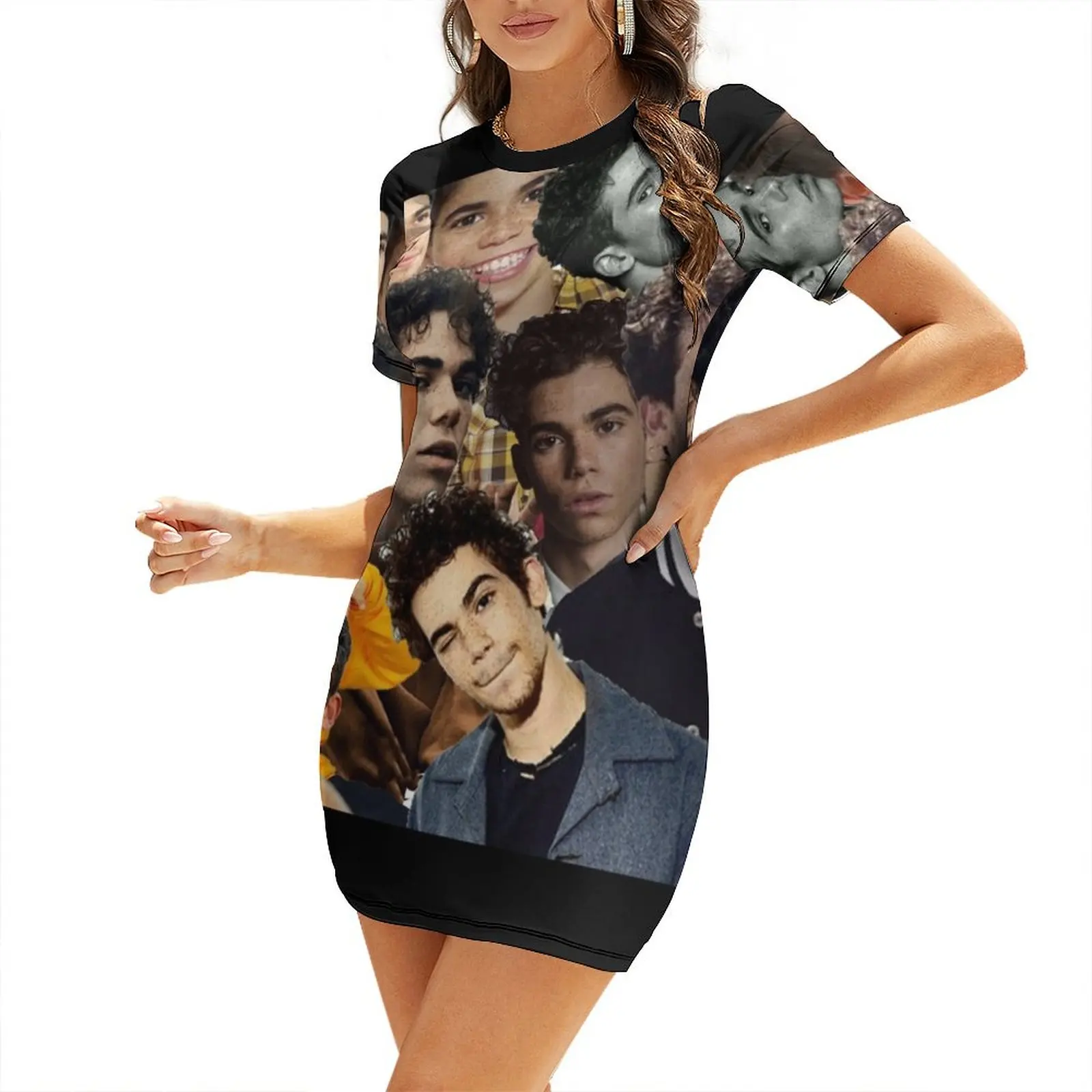 Cameron boyce collage design 2019 Short-Sleeved Dress Dress woman Clothing female luxury dress
Cameron boyce collage design 2019 Short-Sleeved Dress Dress woman Clothing female luxury dress