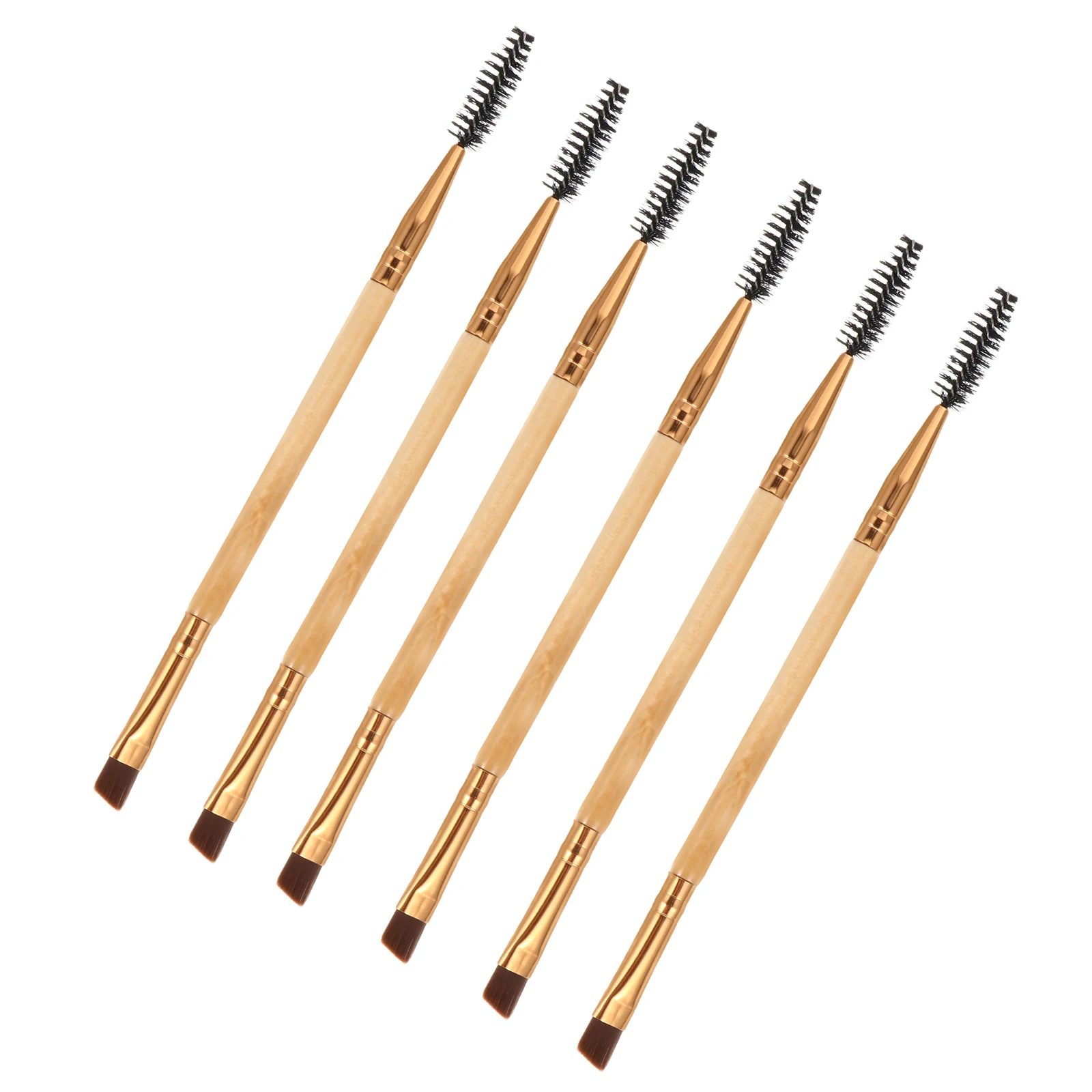 6pcs Makeup Set Eyebrow Spoolie Brush Eyelash Tools Angled Birthday Gift Women Angled Eye Brow Brushes Mascara Trimming Style
6pcs Makeup Set Eyebrow Spoolie Brush Eyelash Tools Angled Birthday Gift Women Angled Eye Brow Brushes Mascara Trimming Style