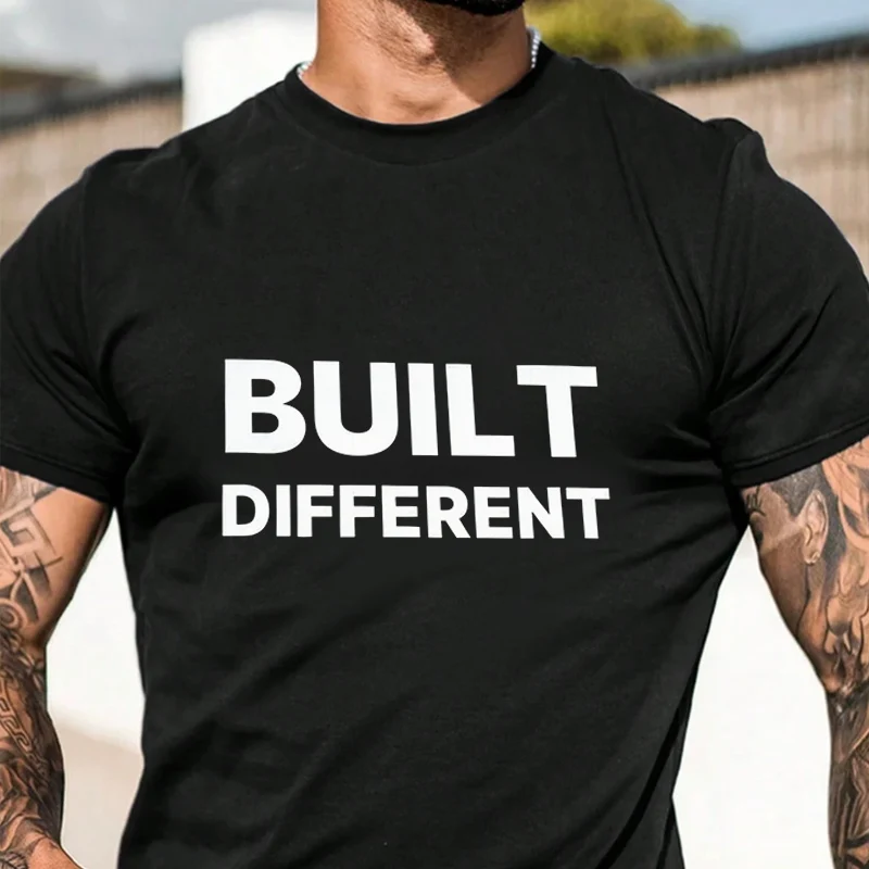 Built Different Motorcycle Men's Fashionable Printed T-Shirt Short Sleeve Exquisite Design Essential T Shirt
Built Different Motorcycle Men's Fashionable Printed T-Shirt Short Sleeve Exquisite Design Essential T Shirt