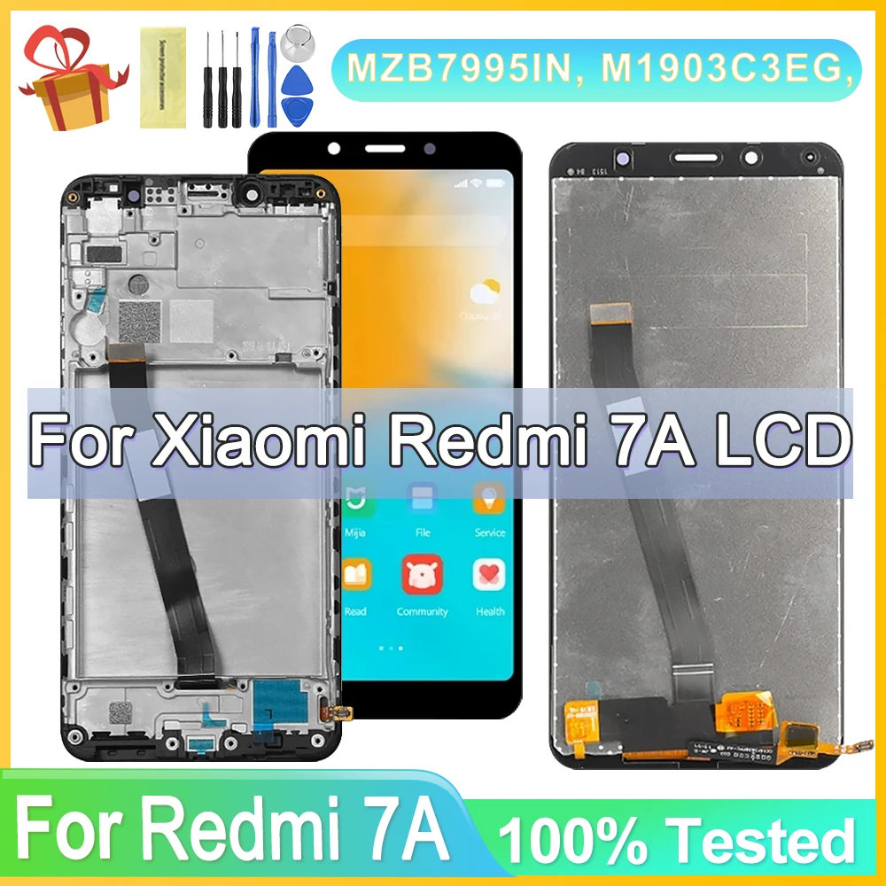 For Xiaomi Redmi 7A 5.45''For MZB7995IN M1903C3EG M1903C3EH LCD Display Touch Screen Digitizer Assembly Replacement
For Xiaomi Redmi 7A 5.45''For MZB7995IN M1903C3EG M1903C3EH LCD Display Touch Screen Digitizer Assembly Replacement