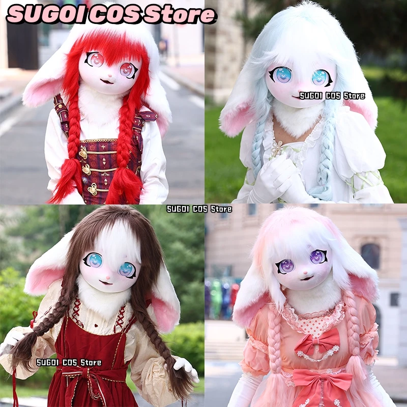 Kig Fursuit Kigurumi Headset Furry Cosplay Costume KAWAII Animal Loop Ear Rabbit Furry Mask Head Base Y2KLolita Wears Decoration
Kig Fursuit Kigurumi Headset Furry Cosplay Costume KAWAII Animal Loop Ear Rabbit Furry Mask Head Base Y2KLolita Wears Decoration