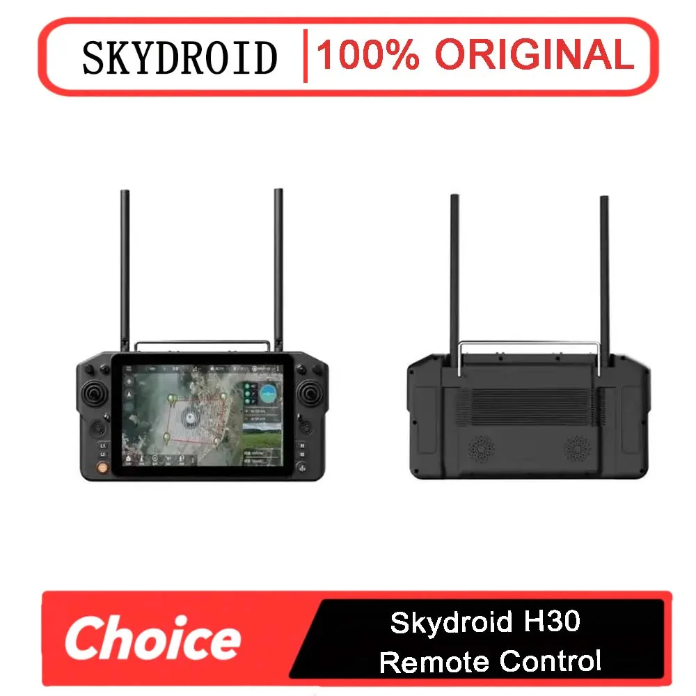 Skydroid H30 16-Channel Flagship Remote Controller W/Qualcomm 660 Processor Three Operating Frequencies 50km Transmission Range
Skydroid H30 16-Channel Flagship Remote Controller W/Qualcomm 660 Processor Three Operating Frequencies 50km Transmission Range