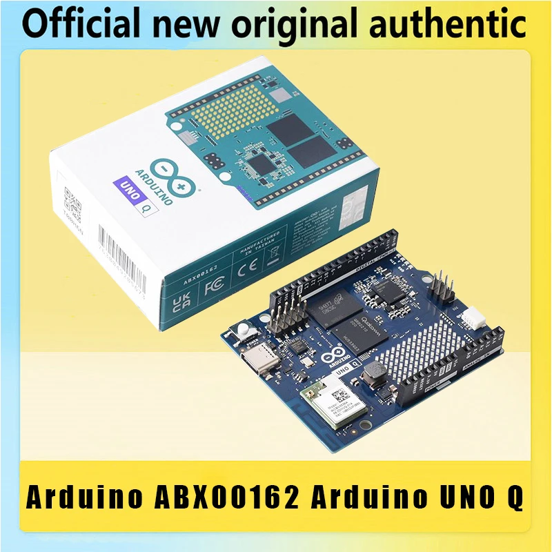 Arduino ABX00162 Arduino UNO Q Qualcomm QRB2210 STM32U585 Плата разработки микроконтроллера В наличии
Arduino ABX00162 Arduino UNO Q Qualcomm QRB2210 STM32U585 Плата разработки микроконтроллера В наличии