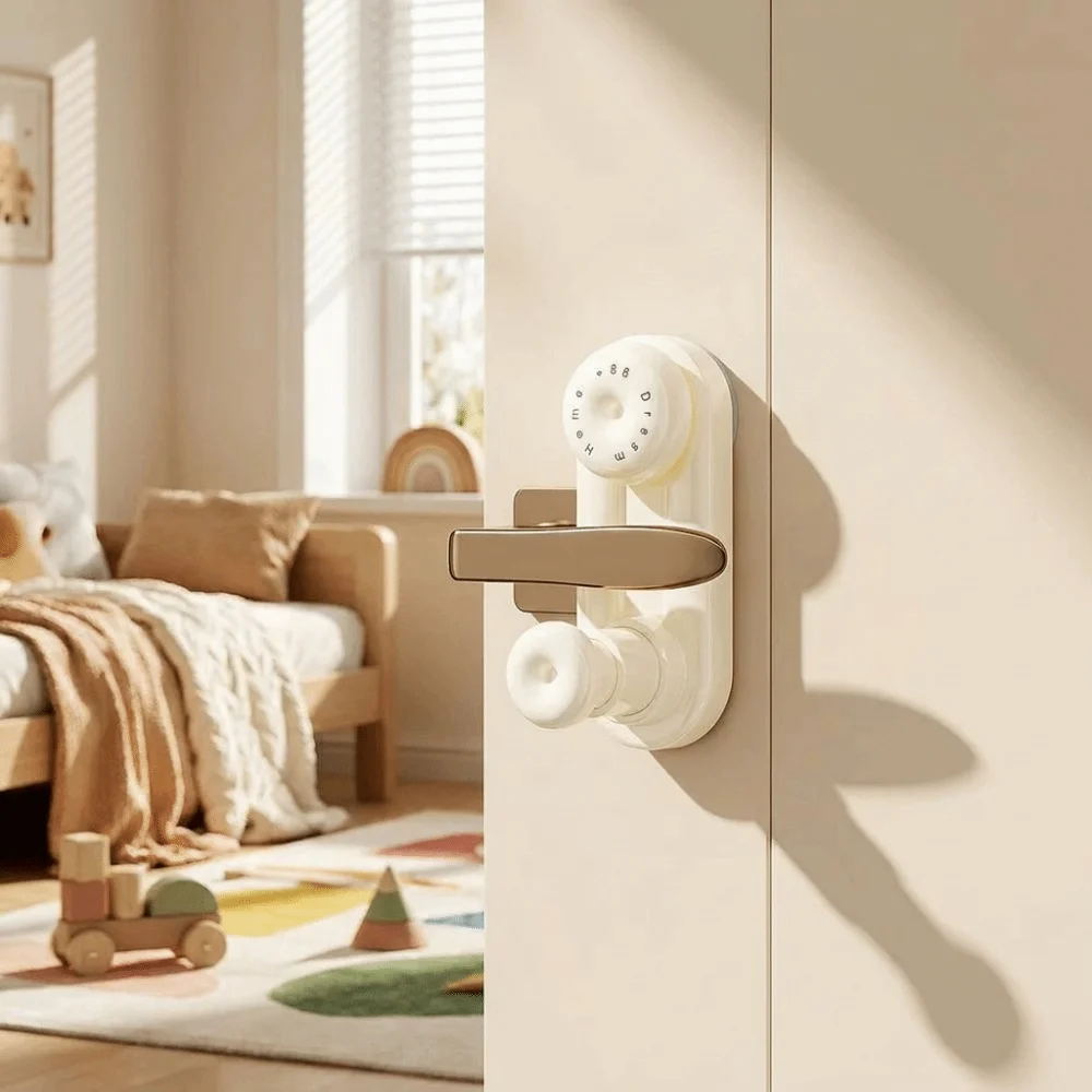3-Gear Adjustable Door Safety Lock Vacuum Suction Odor-Free Solid Plastic Childproof Handle Lock No Drill Rounded Smooth Edges
3-Gear Adjustable Door Safety Lock Vacuum Suction Odor-Free Solid Plastic Childproof Handle Lock No Drill Rounded Smooth Edges