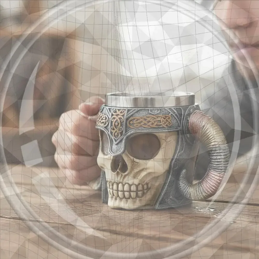 Stainless Steel Skull Mug Viking Drinking Cup Skeleton Resin Beer Stein Tankard Coffee Mug Tea Cup Halloween Gift Bar Drinkware
Stainless Steel Skull Mug Viking Drinking Cup Skeleton Resin Beer Stein Tankard Coffee Mug Tea Cup Halloween Gift Bar Drinkware